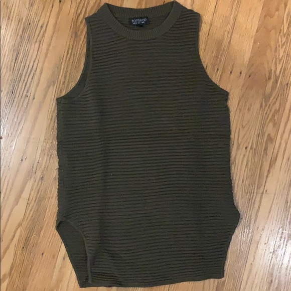 Topshop ribbed sleeveless knit - Picture 2 of 3